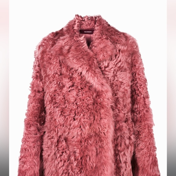 Sies Marjan Shearling Coat - Picture 2 of 6